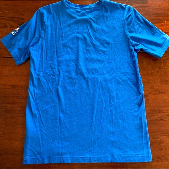 Adidas x Pixar Toy Story, You Got a Friend in Me T-Shirt, Blue, Youth 15/16. - Picture 6 of 8